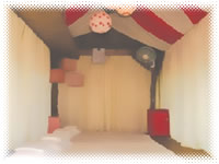 Amansinaya Mountain Resort - None Aircon Hut Bedroom View