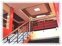 blue sapphire hotel stairs