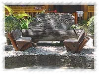 Kabayan Beach Resort entrance logo