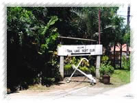 Taal Lake Yacht Club logo stand