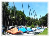Taal Lake Yacht Club boat on station