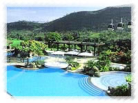 tagaytay highlands swimming pool view